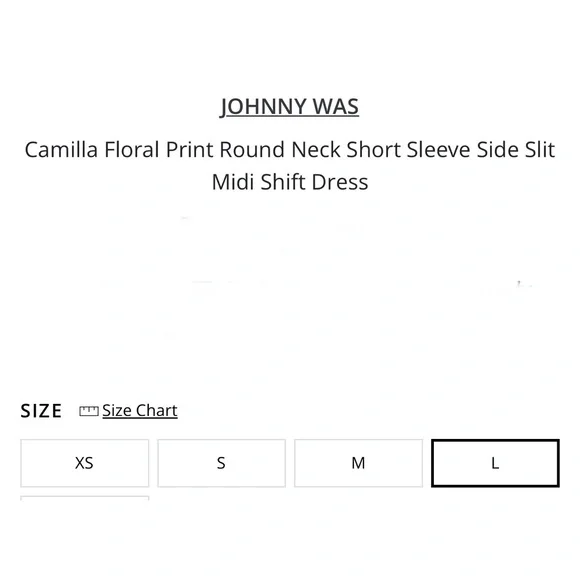 Johnny was Camila floral print round neck short sleeve side slit shirt dress